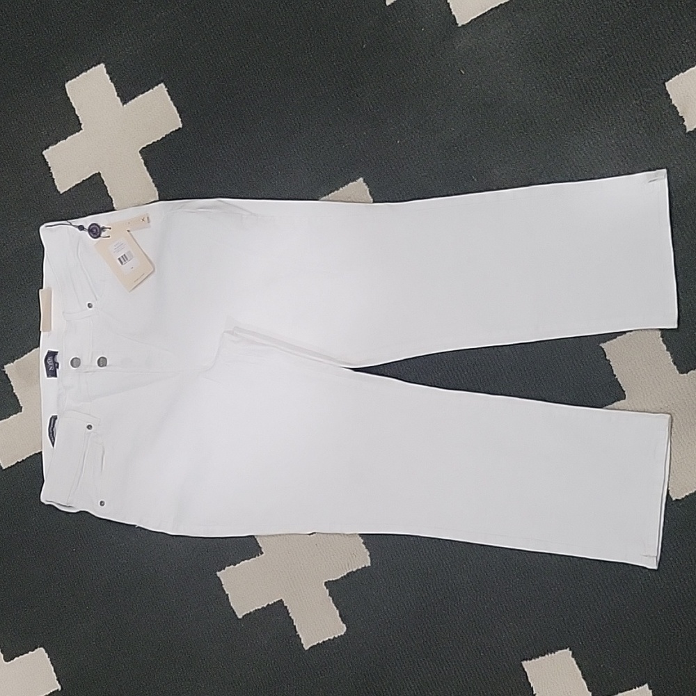 NYDJ WHITE SZ 14